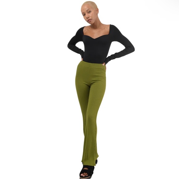 NEW SIMON MILLER BLACK SEAMLESS STRETCH BODYSUIT - Picture 8 of 8